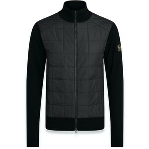 Belstaff Black New Kelby Zip Cardigan